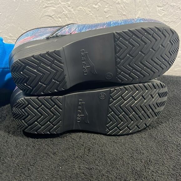 🔥 DANSKO Professional Clogs Nursing Cotton Candy Patent Leather Sz 39 - PERFECT - Picture 7 of 11